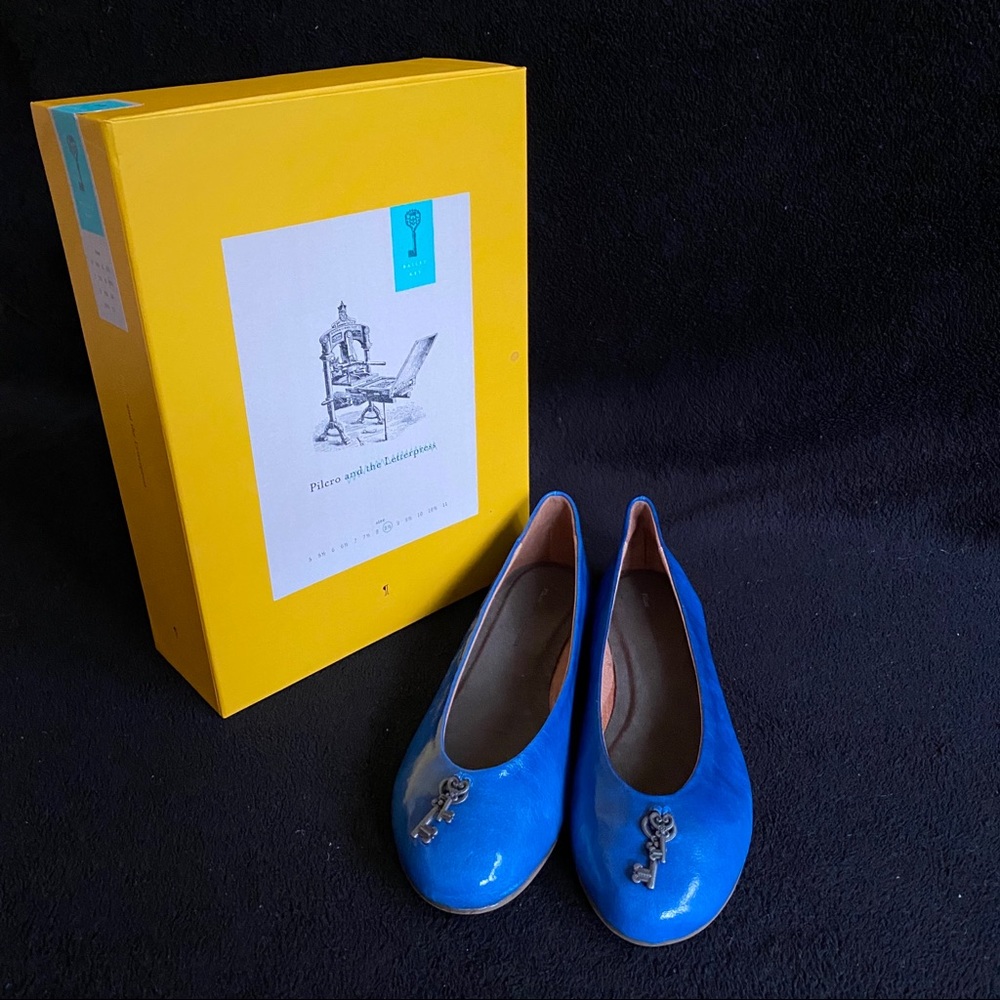 Anthropologie shoes flats Pilcro Letterpress